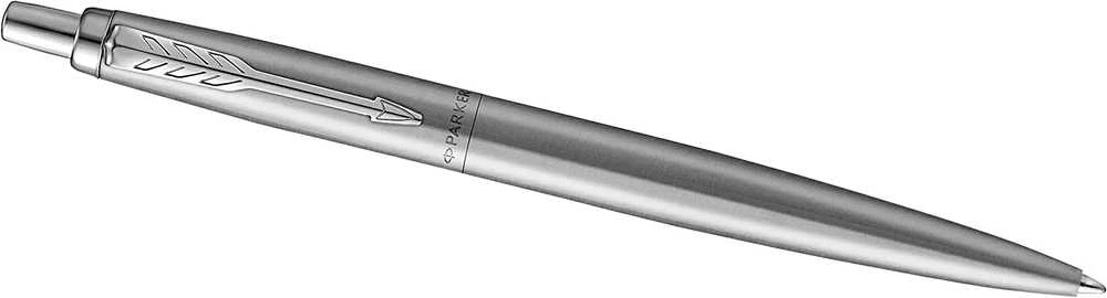 Parker Jotter Monochrome XL Sidabrinis CT Tušinuko rinkinys su užrašų knygele