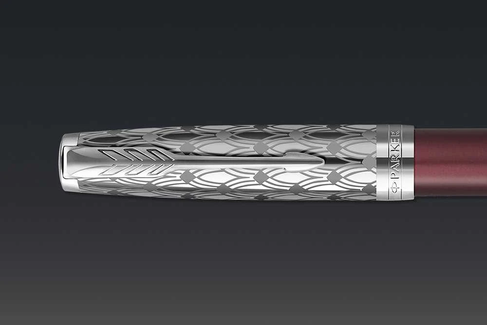 Parker Plunksnakotis Sonnet Premium Metal & Raudona CT (F) 18K - 2119650