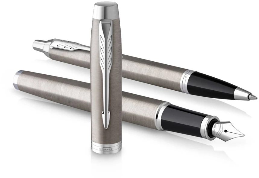 Parker Rinkinys: Plunksnakotis + Tušinukas IM Steel CT - 2183058