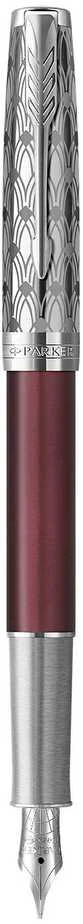 Parker Plunksnakotis Sonnet Premium Metal & Raudona CT (F) 18K - 2119650