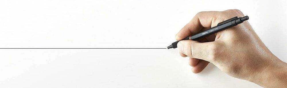Rotring Rapid Pro profesionalus metalinis tušinukas, juodas 1904292