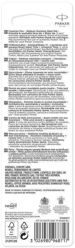 Plunksnakotis Parker Jotter Originals Baltas (M) - 2096871