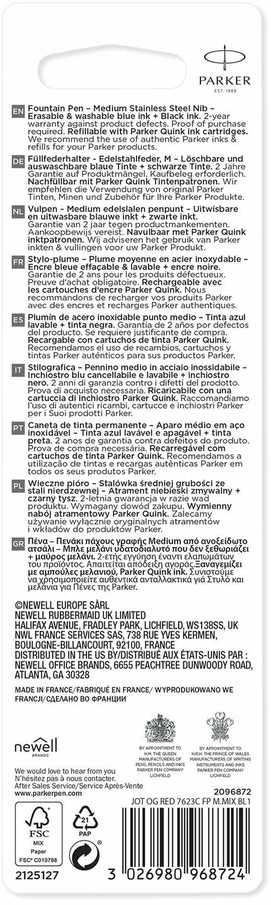 Plunksnakotis Parker Jotter Originals Raudona (M) - 2096872