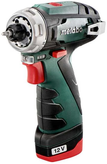 Metabo Akumuliatorinis suktuvas/gręžtuvas PowerMaxx BS Basic 2x2,0Ah, CT