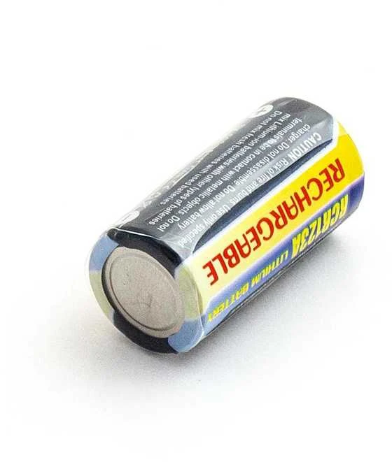 Powery Akumuliatorius 123 123A CR123A CR123A DL123A DL123A DL123A EL123A EL123A 3V 500mAh