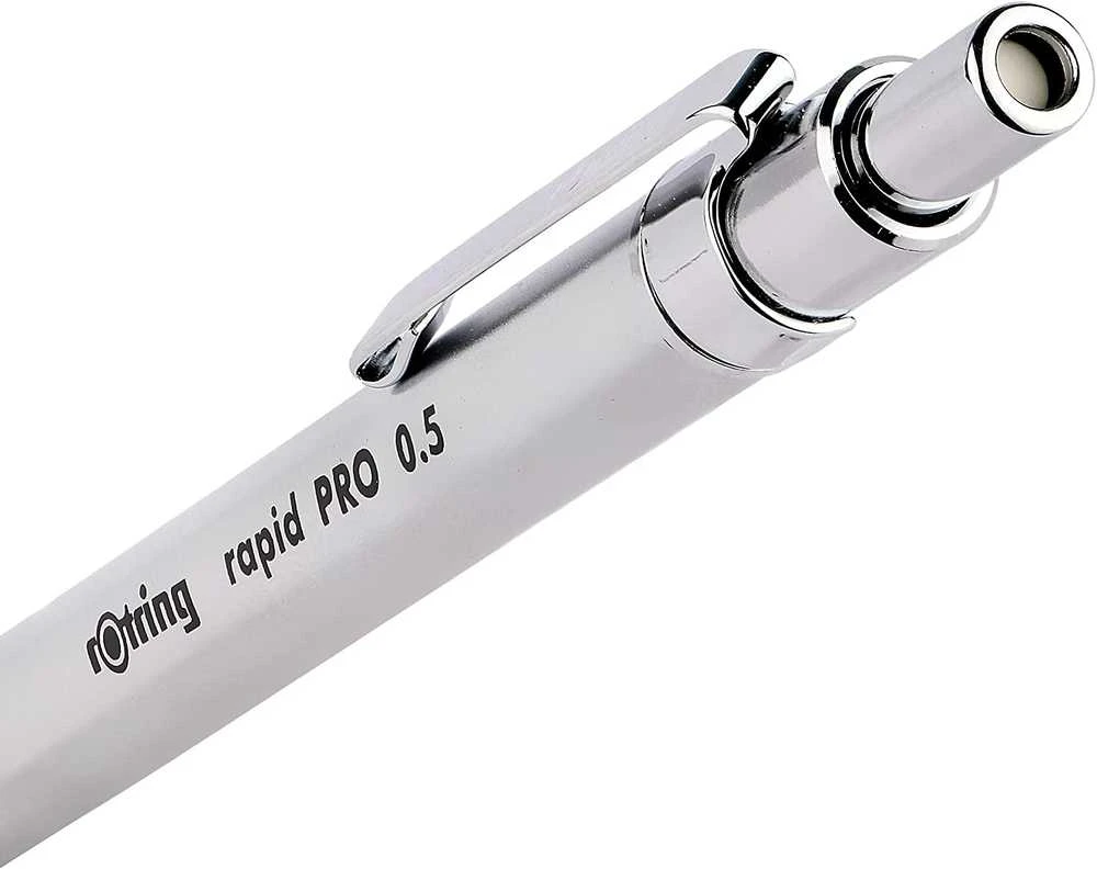 Rapid Pro automatinis pieštukas - Rotring - 0,5 mm, sidabrinės spalvos 1904255