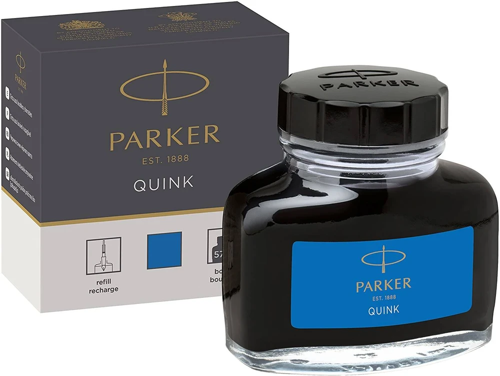 Rašalas buteliuke Parker Quink Mėlyna - 1950377