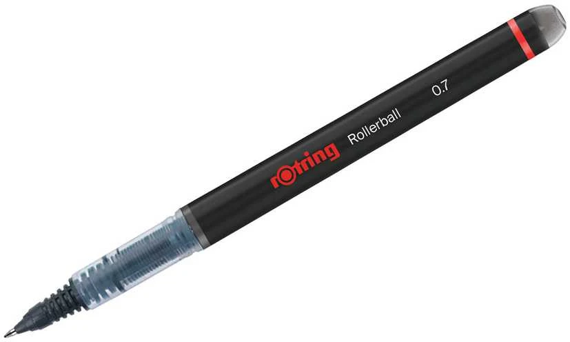 Rašiklis Piešimui / Braižymui Rotring Roller Juodas 0,7 mm - 2146104