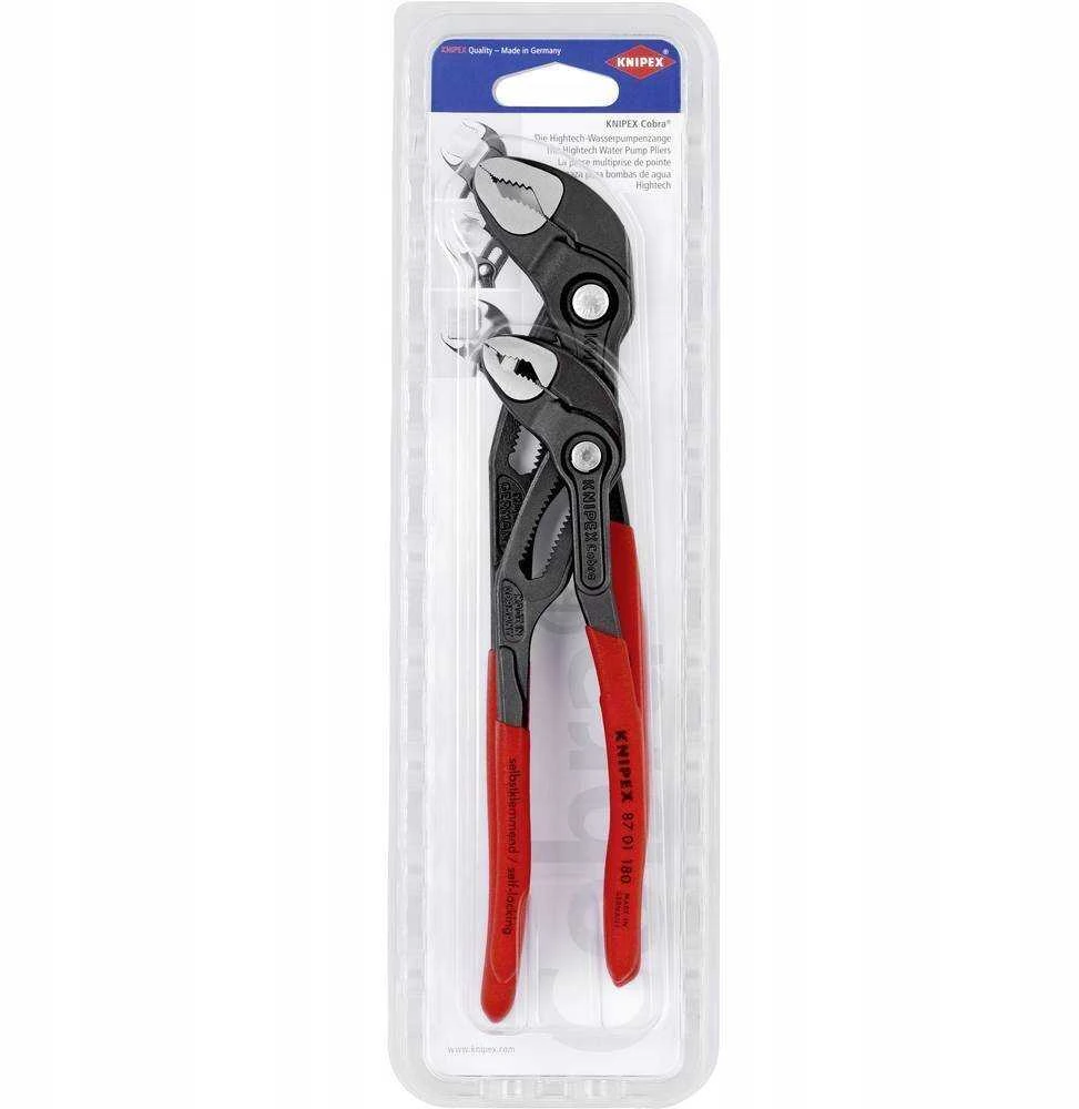 Replės 1x 8701180, 1x 8701250 Knipex