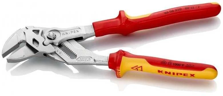 Replės ir veržliaraktis viename įrankyje Knipex 8606250