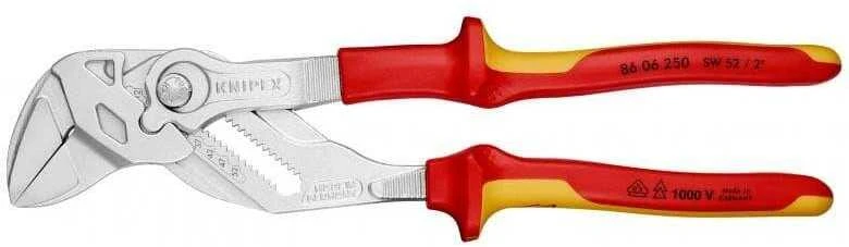 Replės ir veržliaraktis viename įrankyje Knipex 8606250