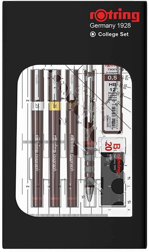 Izografas koledžo Rotring 0,25, 0,35, 0,5 - S0699380