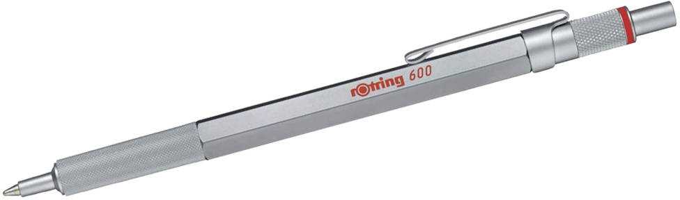 Rotring 600 M Sidabrinis tušinukas - 2032578