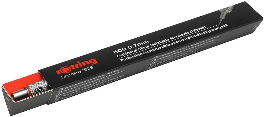 Rotring automatinis pieštukas 600 0,7 Sidabrinis - 1904444