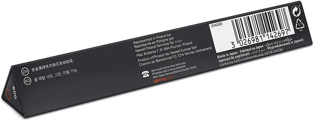 Rotring automatinis pieštukas 600 0,7 žalias - 2114269