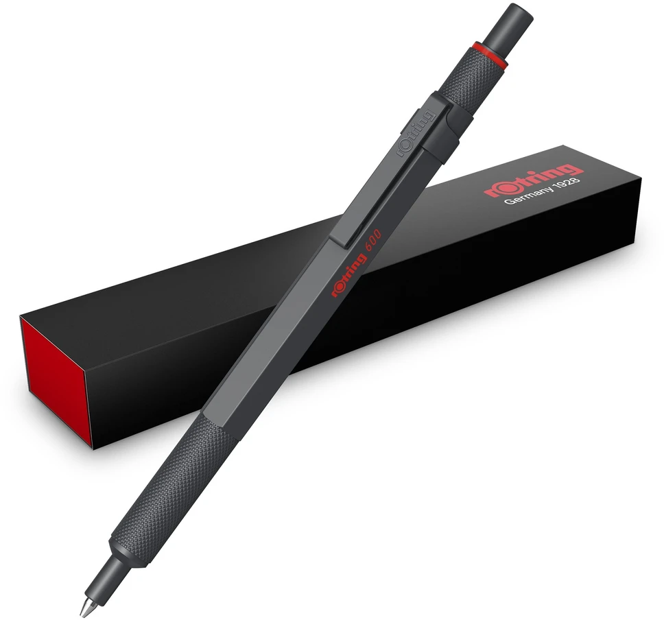 Rotring Professional Pen 600 Graphite M tušinukas - 2204408