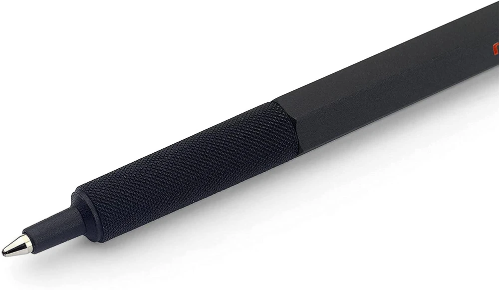 Rotring tušinukų rinkinys 600 su trintuku, užrašų knygute ir raudonu dėklu