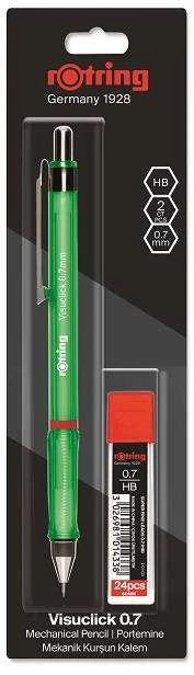 Rotring Visuclick Žalias automatinis pieštukas 0,7 mm + HB grafitas 2102713