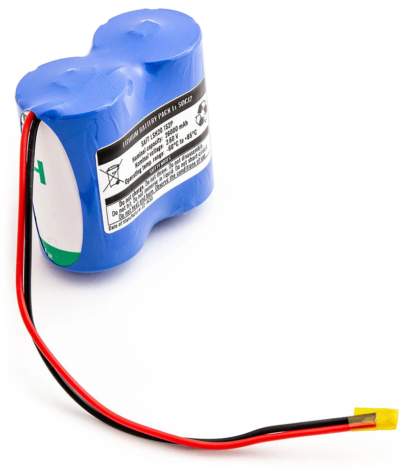 SAFT LSH20x2 D 3,6 V 26000 mAh Li-SoCL2 ličio akumuliatorius