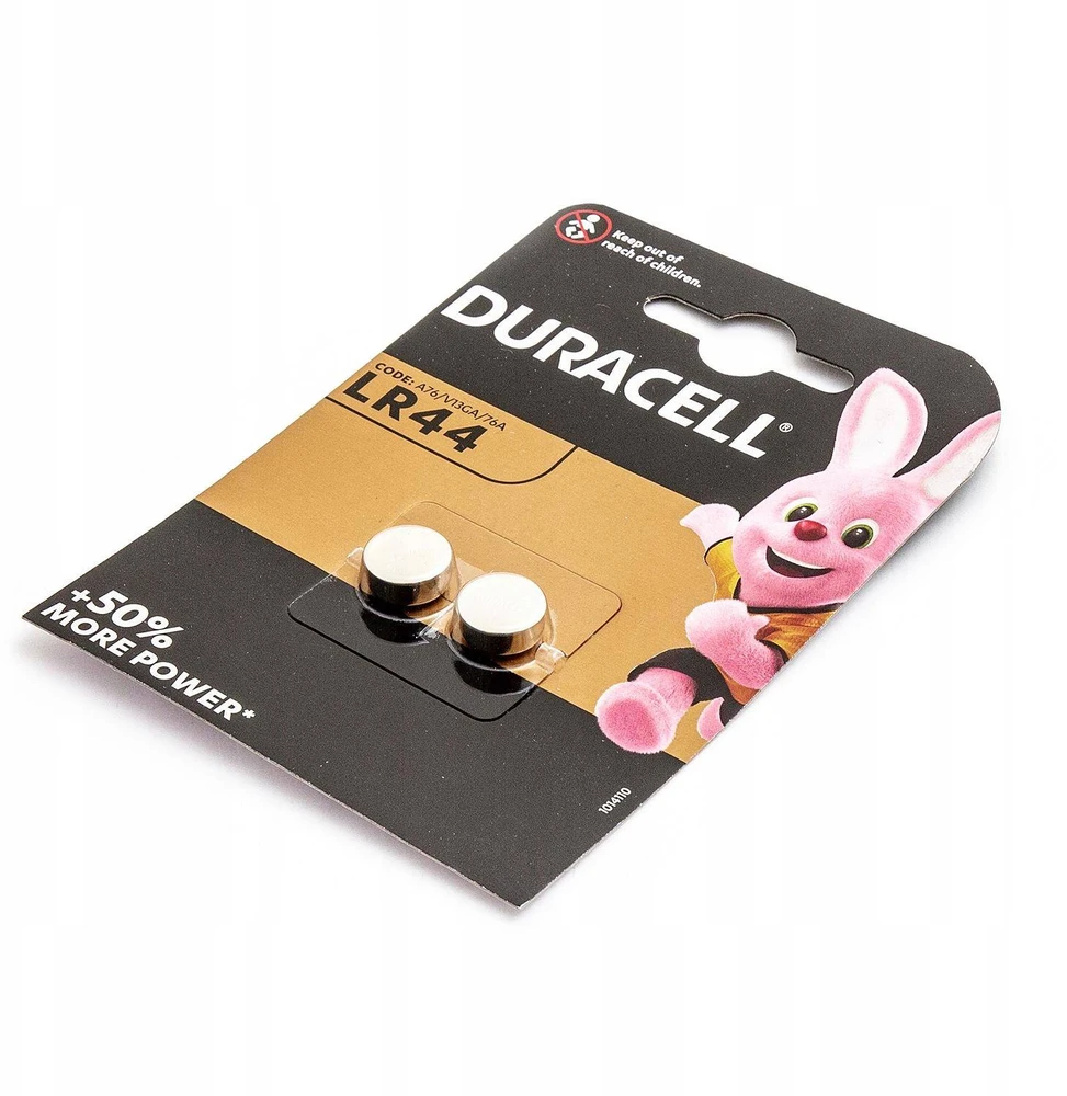 Duracell LR44 Vienkartinė baterija Šarminis