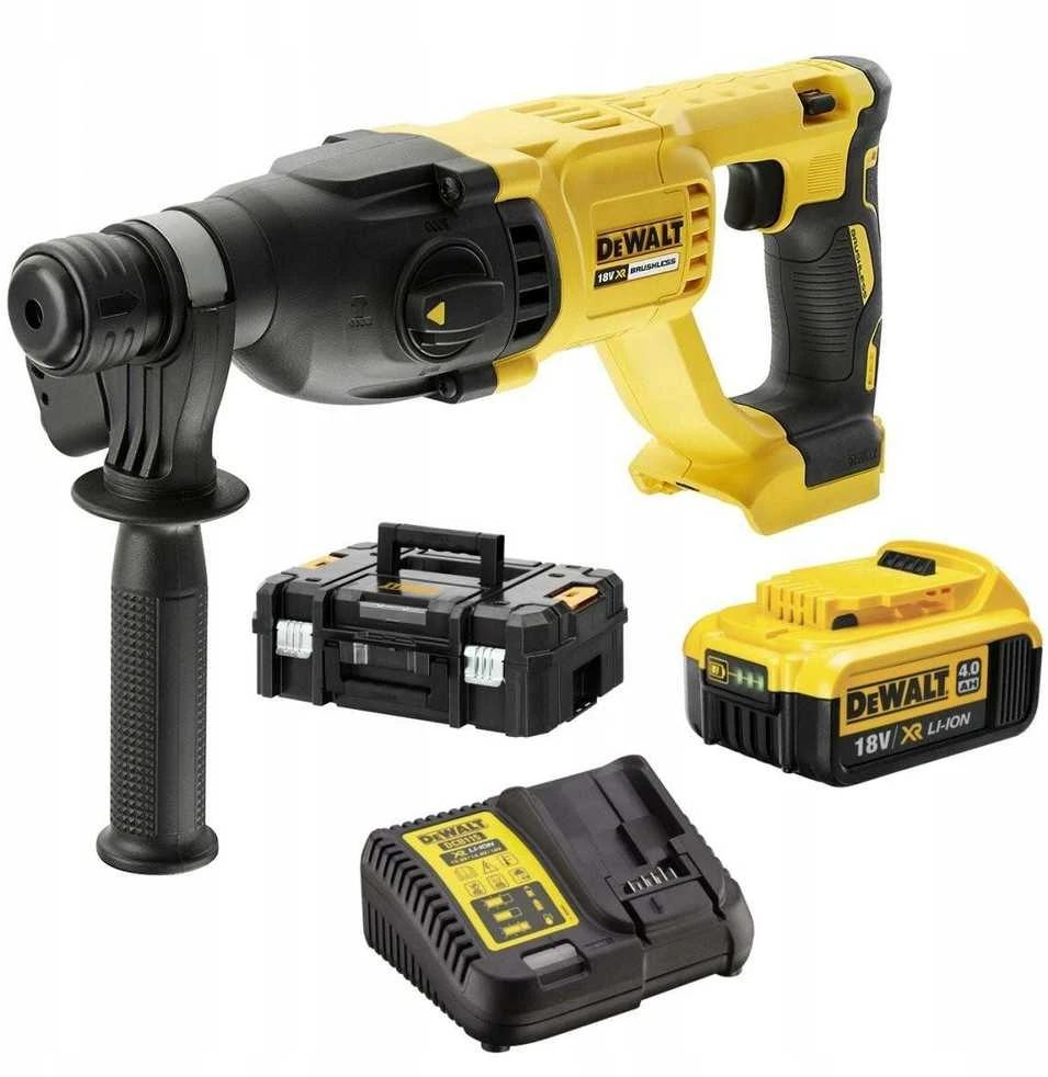 Akumuliatorinis perforatrius DeWalt DCH133M1-QW  18V, 2.6J, 1x4.0Ah