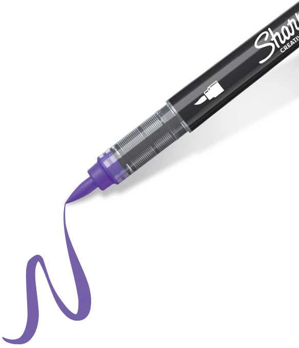 Sharpie Liliac akrilinis žymeklis (violetinės spalvos) - teptuko galiukas, 1 vnt. - 2218116