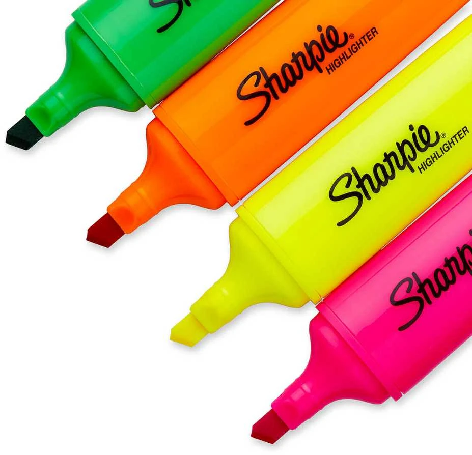 Stanley Sharpie Markeriai Fluo XL 4 vnt. - 1825662