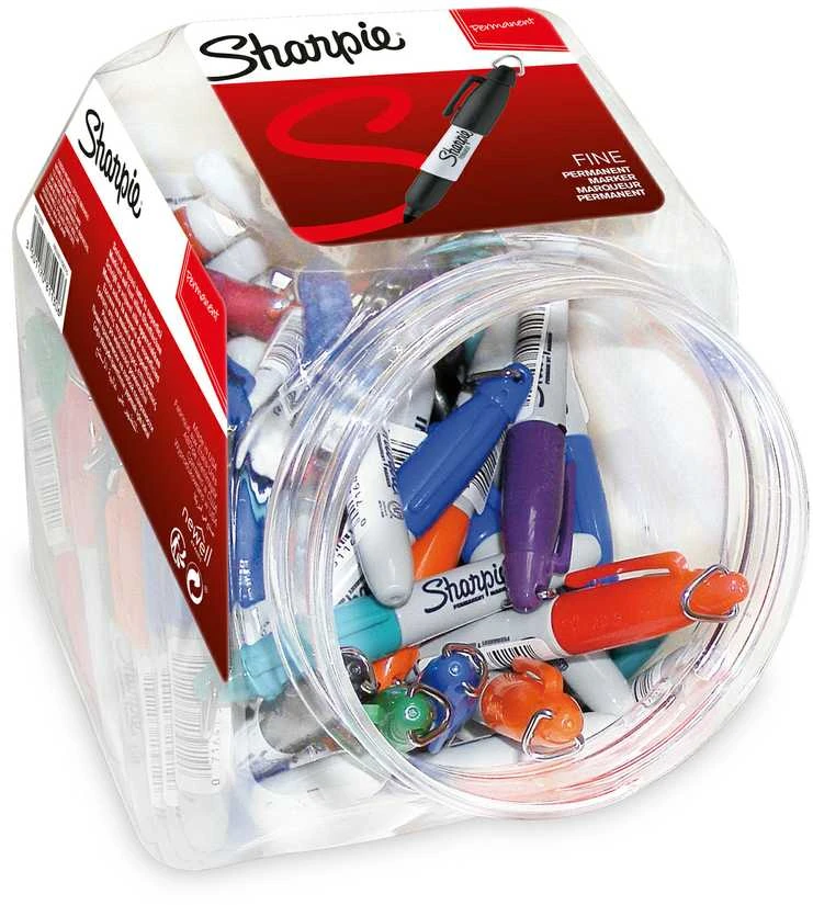 Sharpie markeriai Mini permanentinis Mix 72 vnt - S0811300
