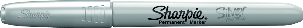 Markeris „Sharpie" sidabrinis