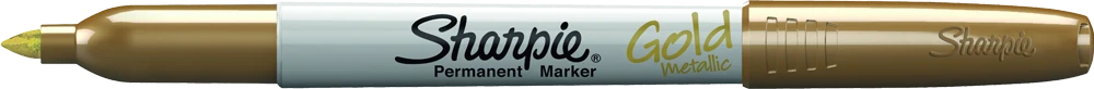 „Sharpie Metallic“ auksinis žymeklis, pakuotėje – 1986003