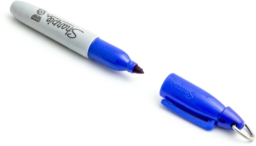 Sharpie mini permanentinis mėlynas žymeklis - S0811300