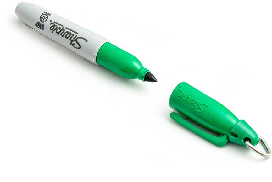 Sharpie mini permanentinis žalias žymeklis - S0811300
