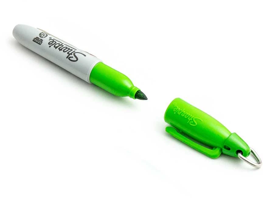 Sharpie mini permanentinis žymeklis šviesiai žalios spalvos - S0811300