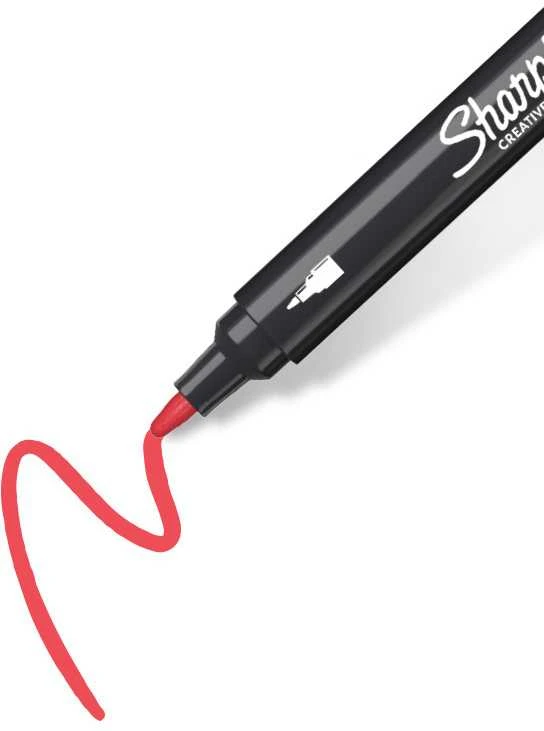 Sharpie raudonas (raudonas) akrilinis žymeklis, 1 vnt. - 2218119