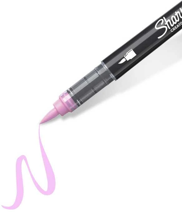 Sharpie Rose Rožinė (rožinės spalvos) akrilinis žymeklis su teptuko galiuku, 1 vnt. - 2218067