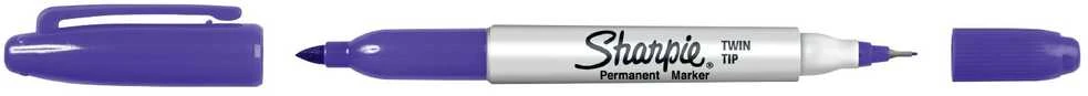 Sharpie Twin Tip markeris violetinės spalvos 1 vnt.