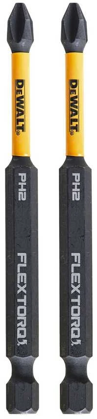 Smūginiai antgaliai PH2 89mm 2vnt. DeWalt DT70567T