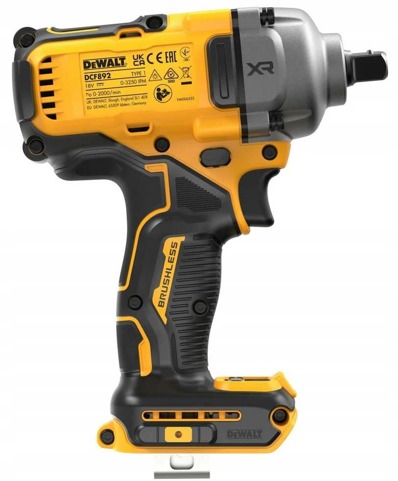 Smūginis veržliasūkis DeWalt DCF892NT-XJ; 18 V (be akumuliatoriaus ir pakrovėjo)