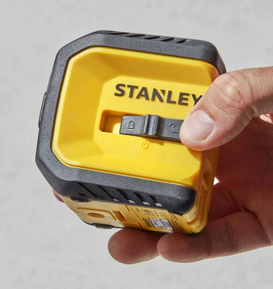 Kryžminis lazerinis nivelyras Stanley C-line; raudonas