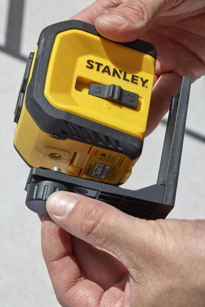Kryžminis lazerinis nivelyras Stanley C-line; raudonas