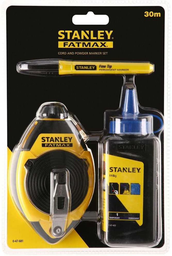 Linijų žymėjimo kreida rinkinys Stanley Fatmax