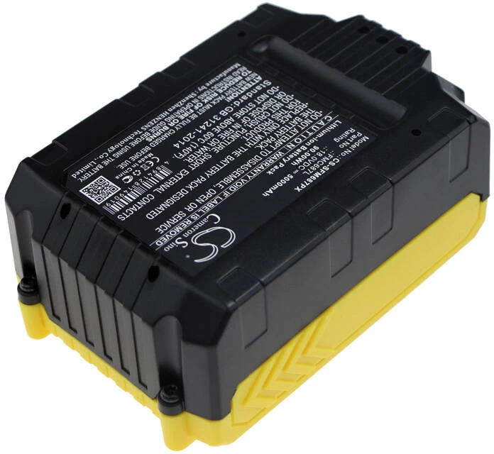 Stanley FMC687L FMC688L 18V 5000mAh ličio jonų akumuliatorius, skirtas PCC680L FMC710D2-XE LBX20 FMC675B-XE FMC698B FMC761B-XE FMC770B-XE LBXR20