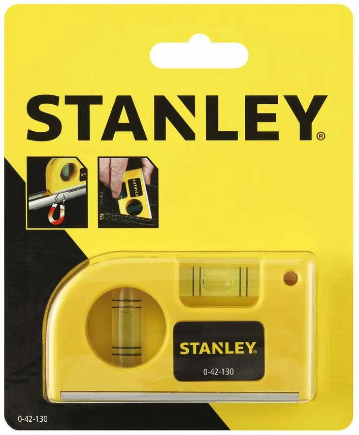 STANLEY POZIOMNICA KIESZONKOWA 85x47mm MAGNES