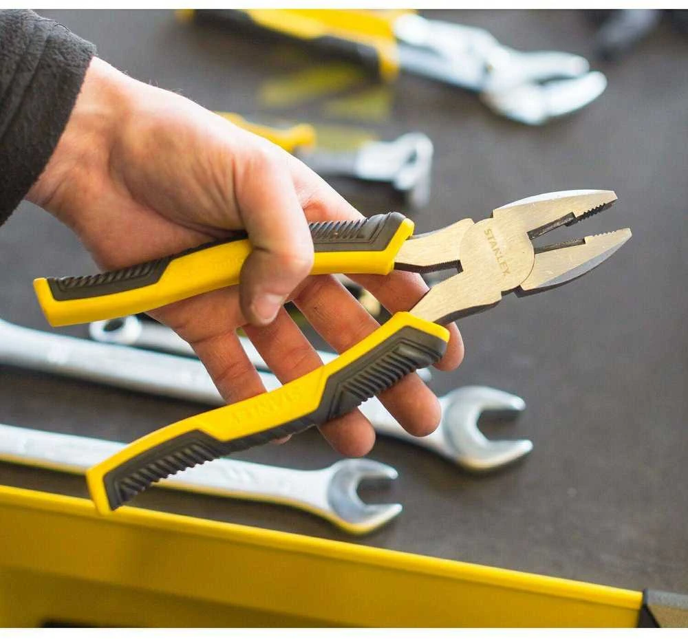 STANLEY CONTROL-GRIP UNIVERSALIOS replės 200mm