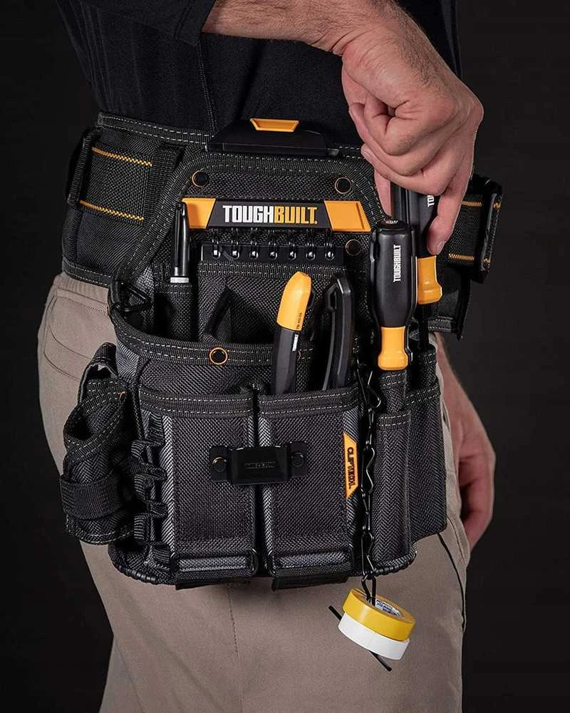 „ToughBuilt® Journeyman“ elektriko krepšys su dirželiu per petį | Tiekimas