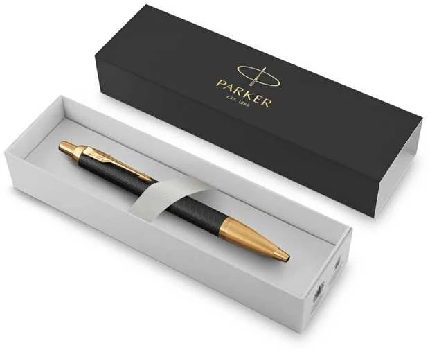 Automatinis tušinukas Parker IM Premium Juodas/Gold GT