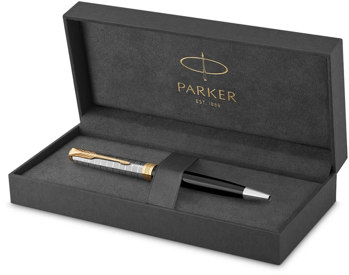 Tušinukas Parker Sonnet Premium Metal & Juodas GT - 2119787