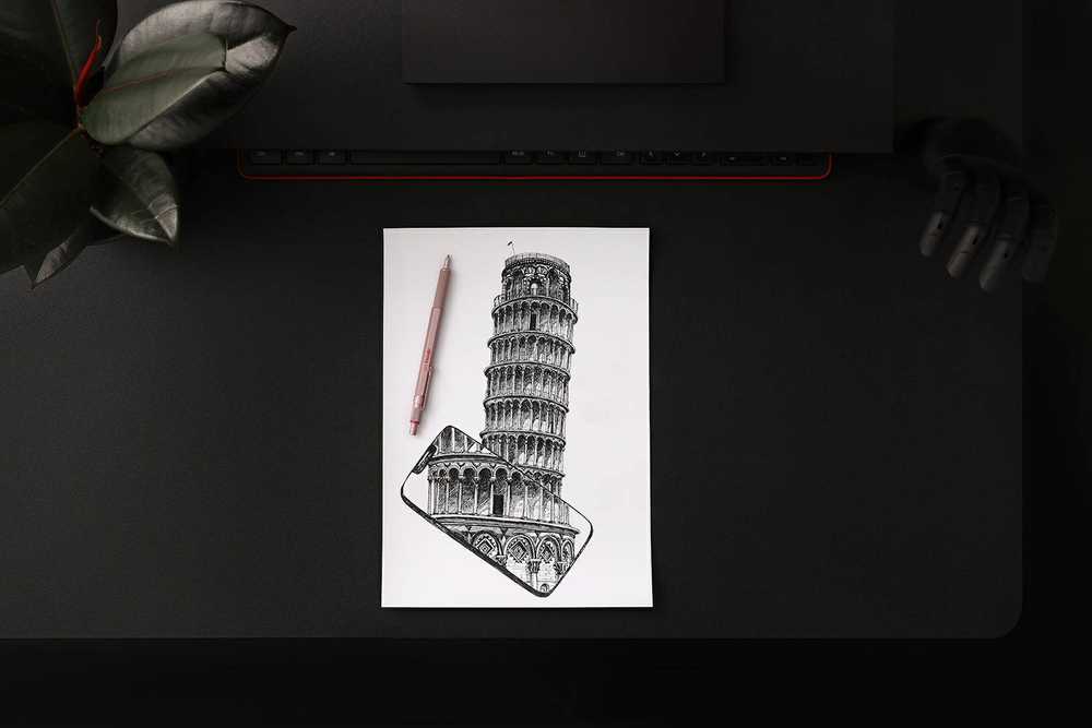 Tušinukas Rotring RO 600 Rode auksinis - 2183912