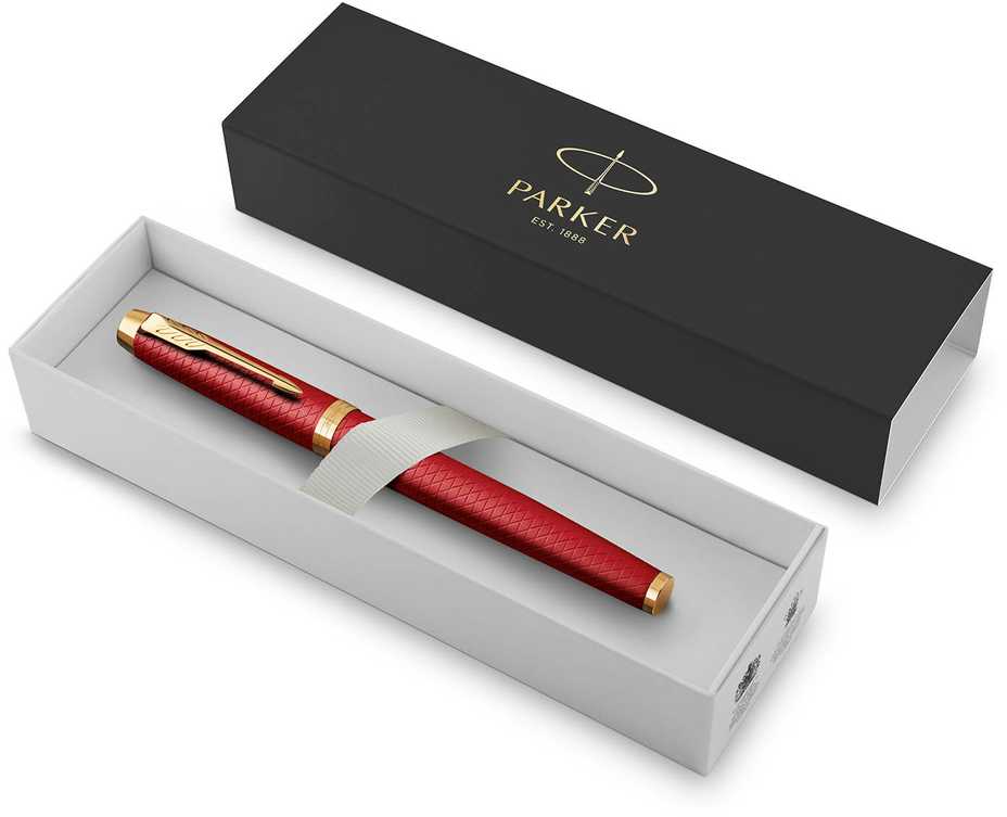 Tušinukas su dangteliu Parker IM Premium Raudona GT - 2143647