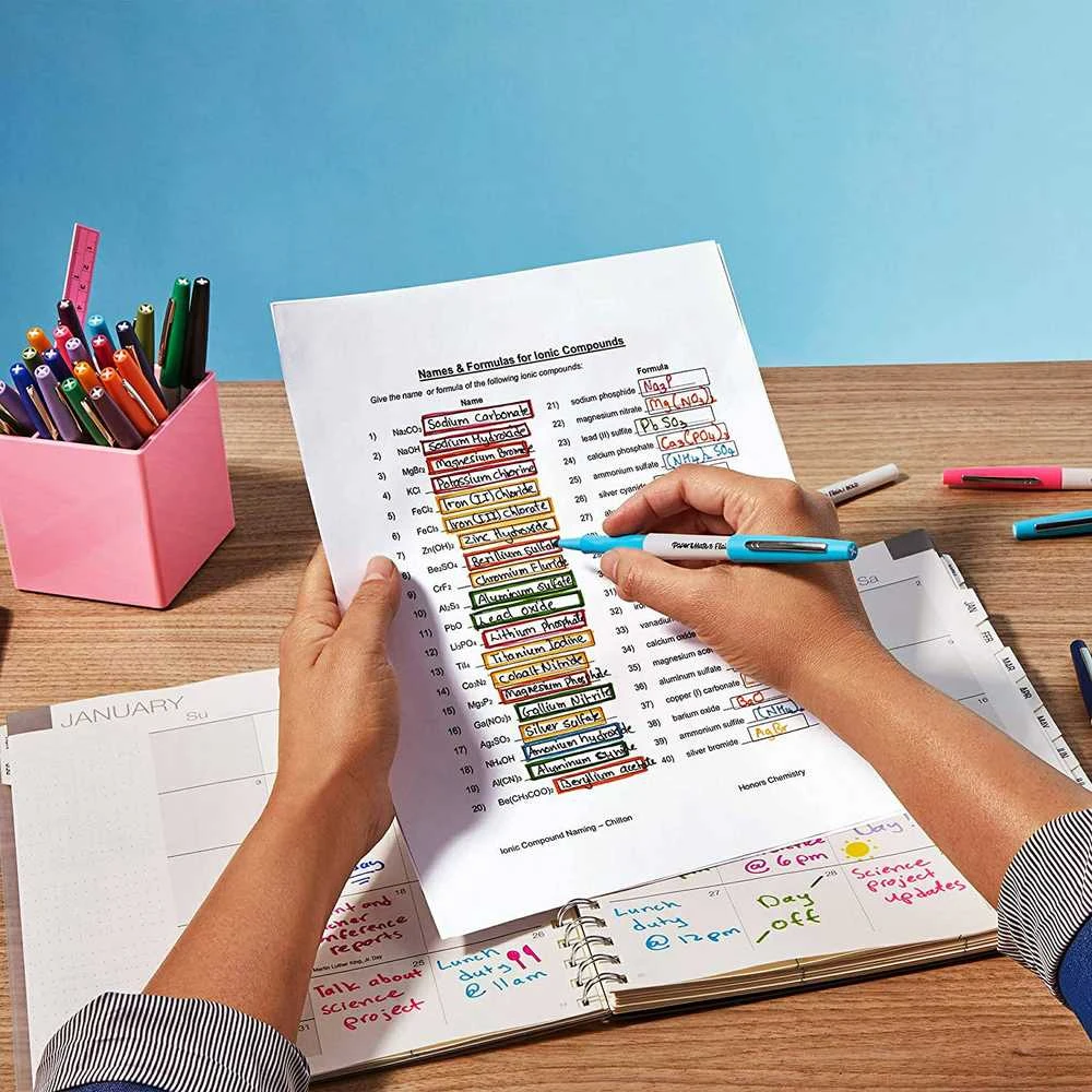 Tušinukų rinkinys piešimui PaperMate Flair Bold 12 (1,2mm) - 2138474